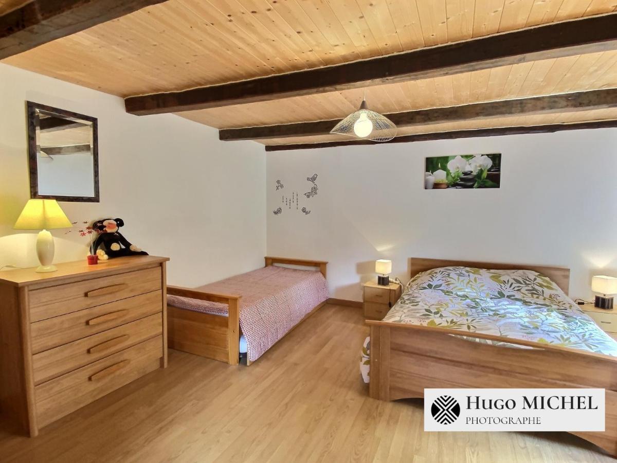 Les Volets Bleus Villa La Chapelle-aux-Bois Ngoại thất bức ảnh