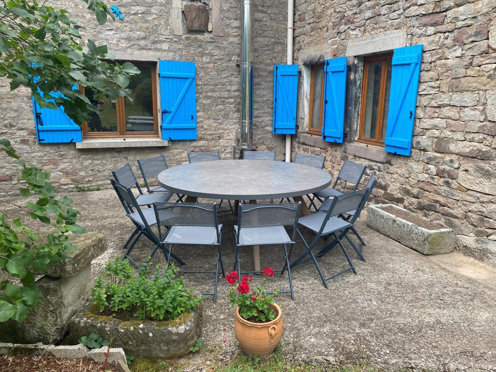 Les Volets Bleus Villa La Chapelle-aux-Bois Ngoại thất bức ảnh